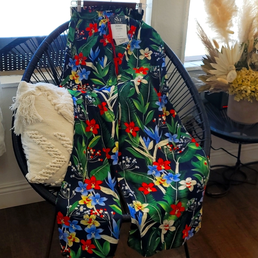 Smf floral trouser 🌺